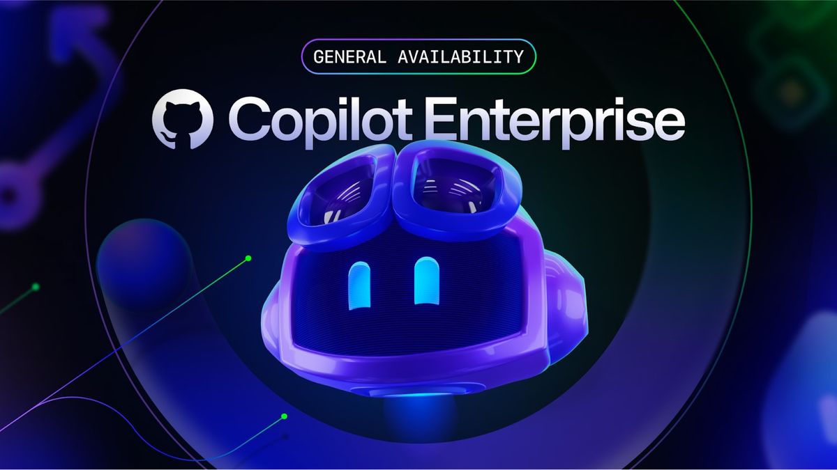 GitHub Copilot Enterprise branding and logo image.