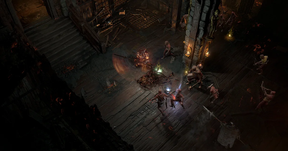 Diablo 4's "fixed non-linear" dungeon, The Gauntlet, coming next week