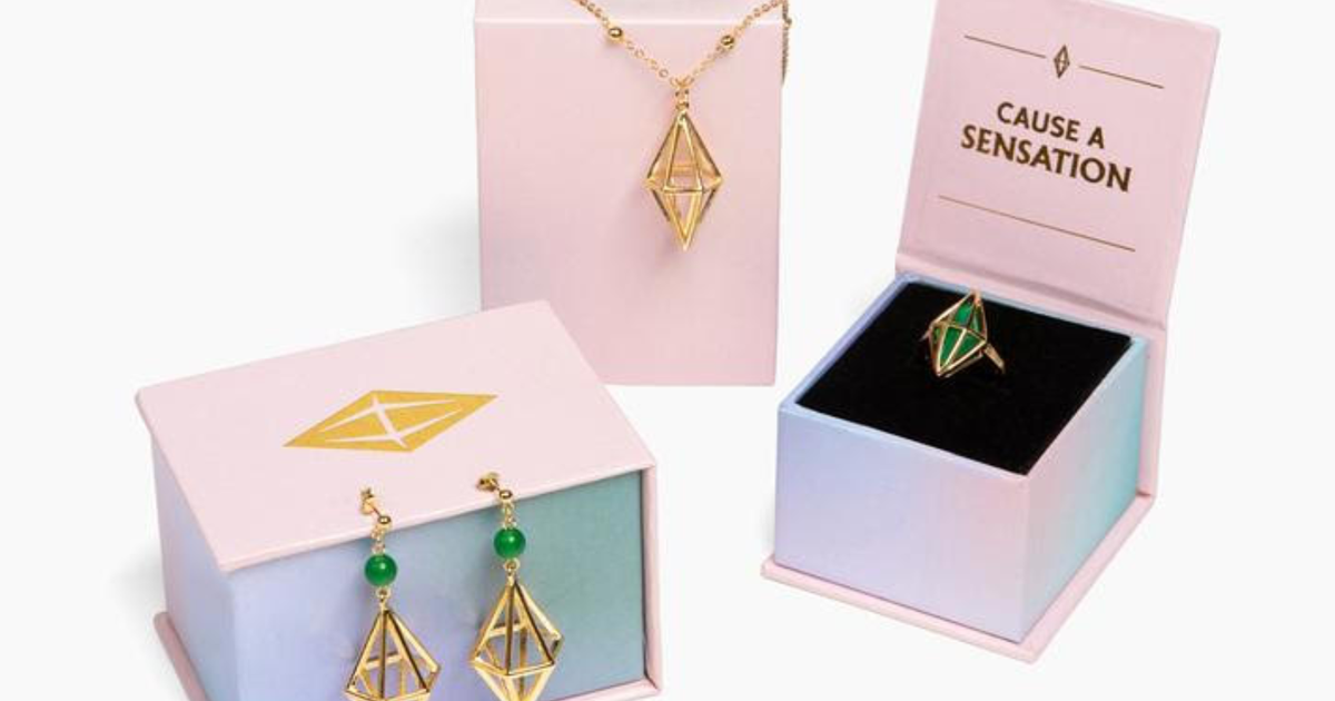 Here's some Sims-inspired jewelry for that special someone