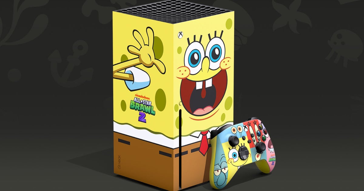 There's an official SpongeBob SquarePants Xbox Series
