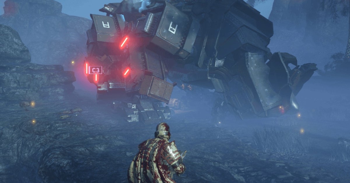 New Helldivers 2 Weather Patch Quietly Adds Huge AT-AT-Like Death Robots
